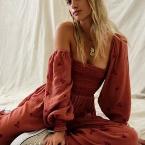 Dahlia Embroidered Jumpsuit